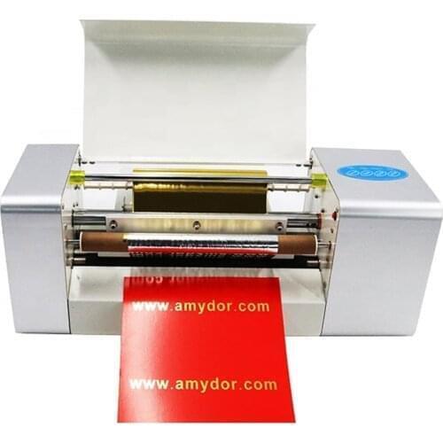 Embossing Hot Foil Stamping Machine Free Shipping Amydor 360B A4 Digital Gold Foil Printer