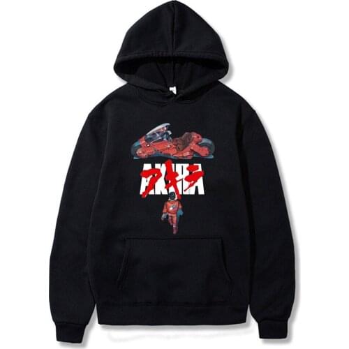 90s Japanese Anime Akira Synthwave Hoodie Sweatshirt Spring Autumn Men Fashion Hoodies Man Hipster Loose Fitness Style Hoody