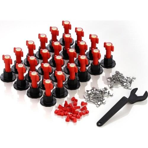 Mini Level Wedges Alignment Tile Spacer for Floor Wall Tile Leveling System Locator Spacer Plier with replaceable steel needles