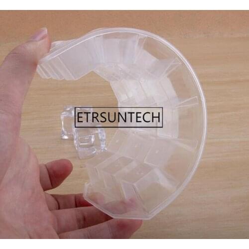 240pcs Plastic 21 Grids Ice Cube Mold DIY Reusable Whisky Ice Tray Jelly Freezer Mould Household Bar Accessories