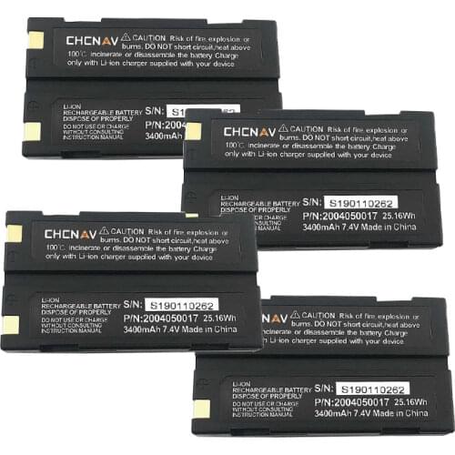 4pcs brand new CHCNAV 2004050017(XB-2) Battery for chc X91 GPS battery model GPS-RTK 3400mAh 7.4V