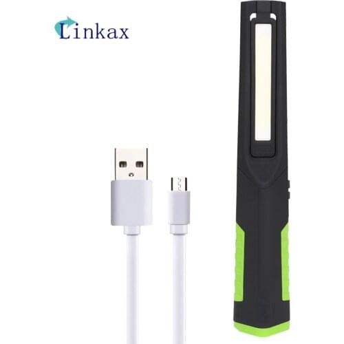 5 Modes Multi-function XPE+SMD Work Light USB Rechargeable Flashlight Emergency Hand Crank LED Light with Magnetic Hook Torch