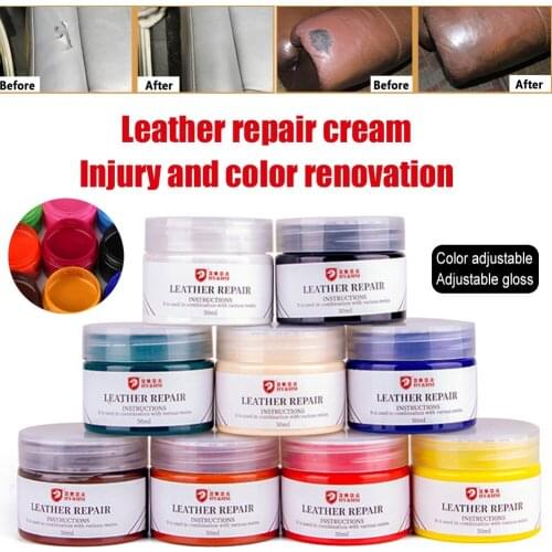 50 Ml Paint Care Scratch Remover Auto Scratch Leather Repair Tool For Scratches On Seat Coat Internal Cleaner Liquid Leather