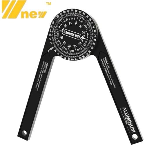 Aluminum Miter Saw Protractor Angle Finder for Woodworking Angle Measuring Tool for Trim Angle Duplicating Tool Miter Duplicator