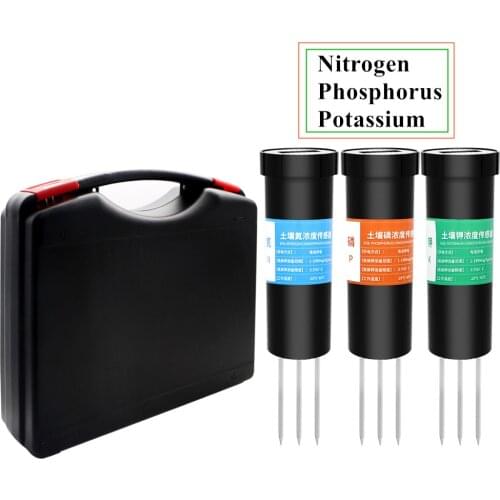 NPK soil meter Nutrient tester (Nitrogen, Phosphorus, Potassium) NPK Measuring instrument soil analyzer Garden Organic Nutrient