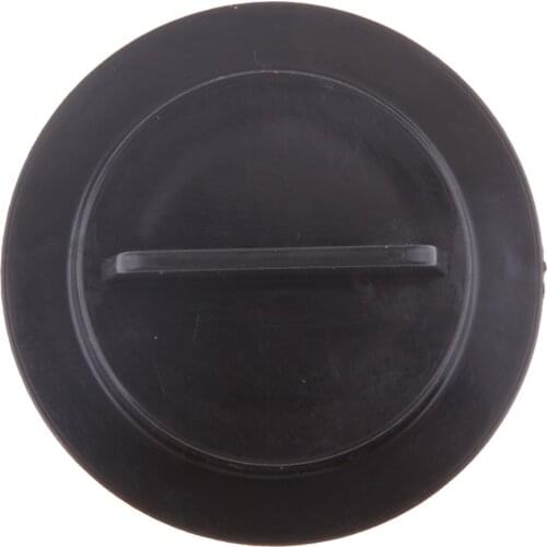 Black Car Auto ATV Universal Petrol Fuel Gas Can Stopper Cap Round Type