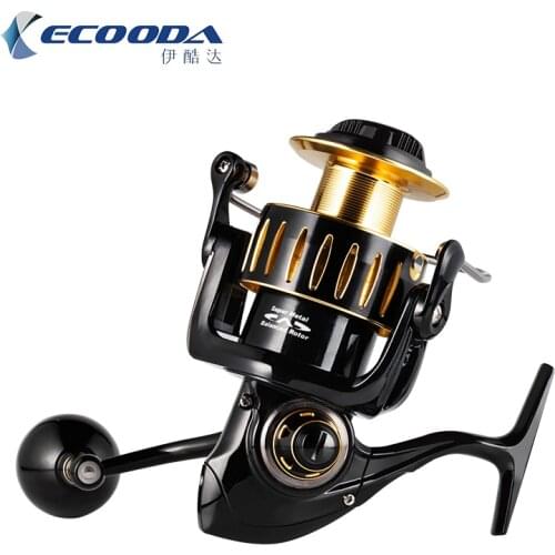 Ecooda KNIGHT shaft metal fishing reel Spinning wheel Boat fishing wheel KS12000 Fishing weighs 25 kilogram