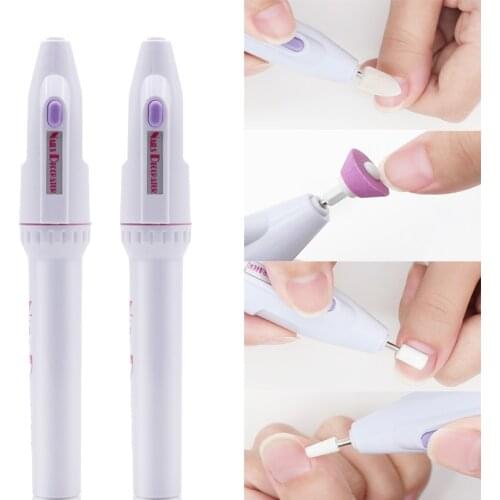 Clou Beaute 5 in1 Electric Mini Nail Polisher Machine Art Drill Nail Art Pedicure Professional Polisher Set Portable Nail Tools