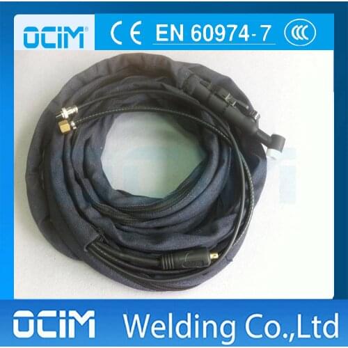 WP-17FV-25R 25ft 150A Air-Cooled TIG Welding Torch (Gas Valve/Flex Head) Package