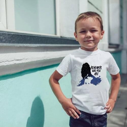 The Lion King Graphics T-Shirts Disney Cartoon Printed Tees Summer Short-sleeved O-Neck Pulovers Soft and Cool Vintage T-shirts