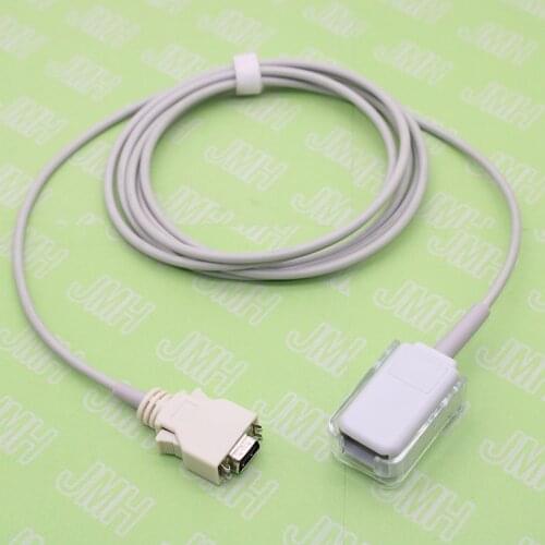 2.4m Intermediate Line Spo2 Sensor Interface Cable for Masimo SET Pulse Oximeter Patient Monitor Without Ranbow TECH