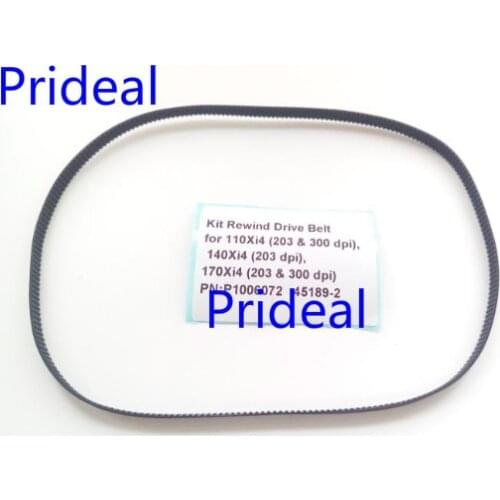 Prideal 5pc New Kit Rewind drive belt PN:45189-2 for 110XI4 203&300DPI 140XI4 203DPI 170XI4 203&300DPI Barcode printer P1006072