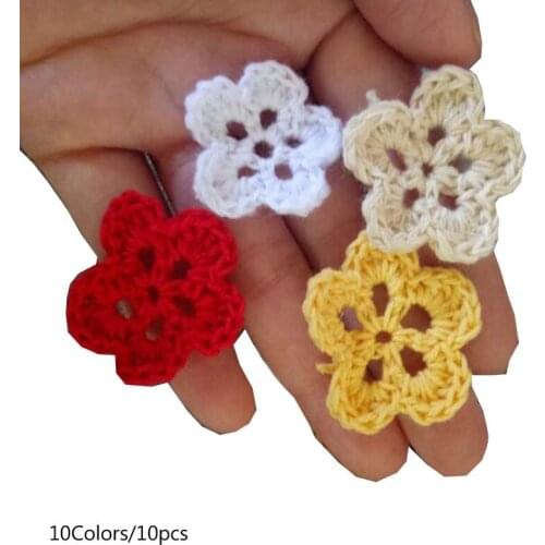 10pcs New Lace handmade Round cotton table place mat pad Cloth crochet placemat cup mug Christmas dish tea coaster doily kitchen