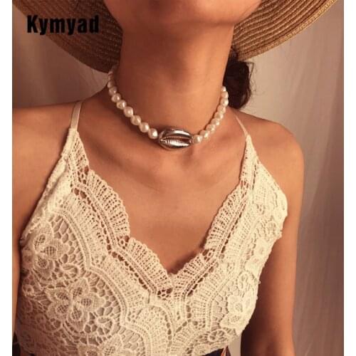 Kymyad Pearl Necklaces For Women