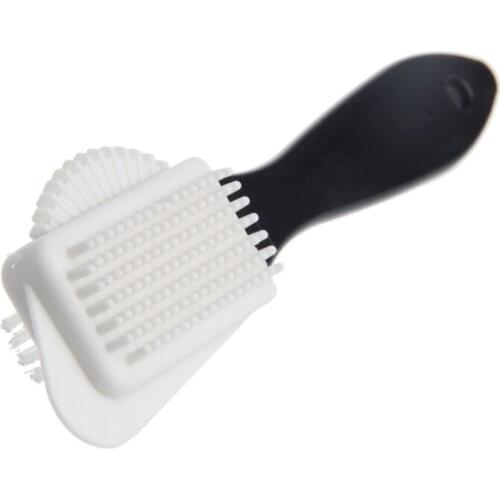 Cleaning S Shape Boot Shoes Cleaner 3 Side Cleaning Brush Household Tool