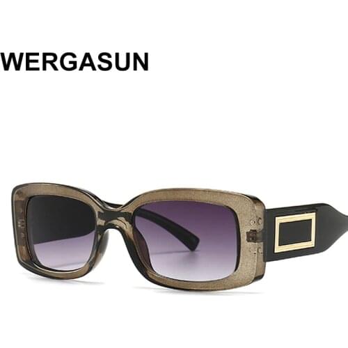 WERGASUN 2020 Luxury Brand Design Sunglasses Womens Lady Elegant Sun Glasses Female Driving Eyewear Oculos De Sol