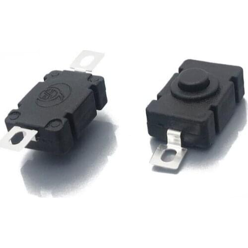 Strong light flashlight switch 28A-9.5 patch type power switch / self locking key switch