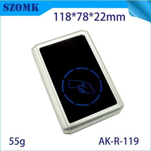 10 pcs, 118*78*22mm szomk home access security system plastic enclsoure for electronics RFID plastic case