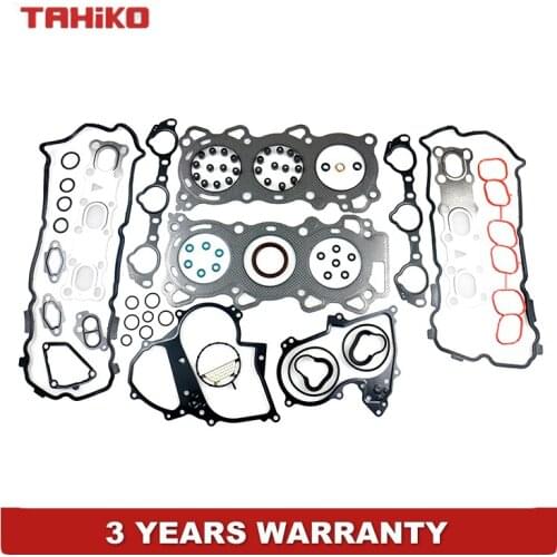VRS full Gasket Set Fit for Nissan VQ25DE TEANA XV J31Z V6 24V TEANA 2.5L V6 24V