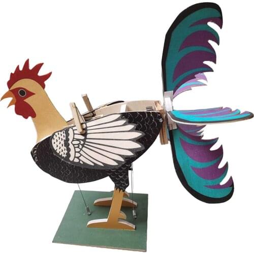 Rooster Windmill Rooster Garden Statues Chicken Sculpture Figurines