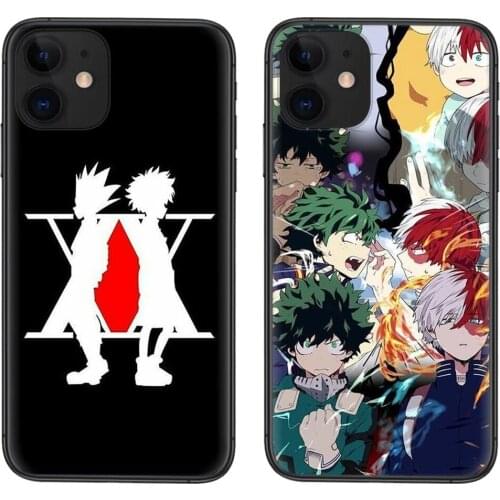 Discount Youth Protective Phone Bags Boy Hunter X Hunter Cartoon For Redmi K40 9C Nfc 9A 8A 7A K30S K30 Pro Plus 5G