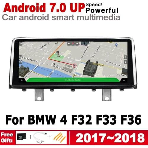 2G+16G Android 7.0 up HD Screen Stereo Car radio GPS multimedia player For BMW M3 F80 2017~2018 EVO Navigation WiFi BT