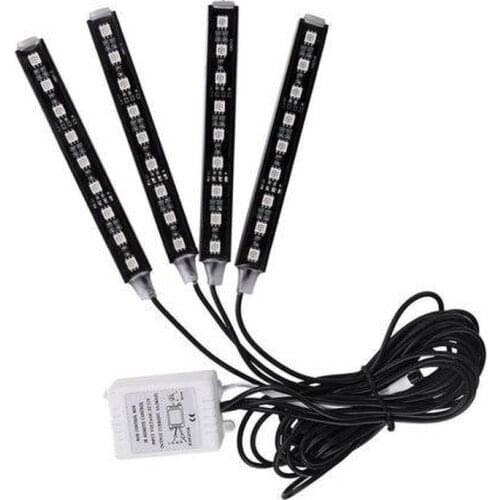 7 Color Car Interior Floor Decoration Lights Atmosphere Light Car Styling car light accesories