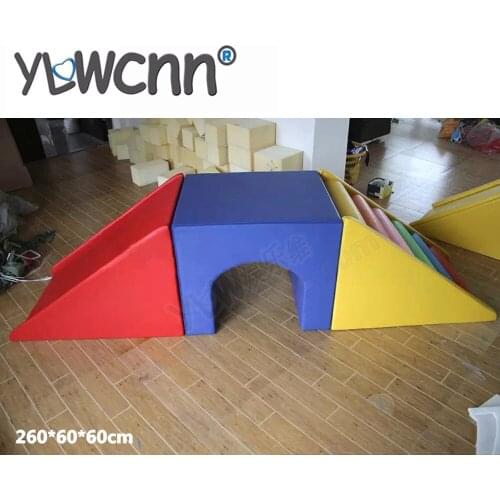 Kids soft playground center YLW-INA171049