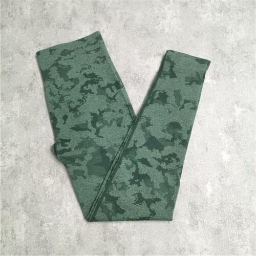 ATHVOTAR Camouflage Yoga Leggings Female High Waist Scrunch Sport Workout Leggings Women Acitve Fitness Gym Seamless Sportswear