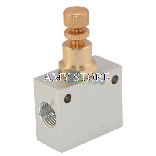 KLA-08 Pneumatic shuttle valve 1/4" BSP Air flow control throttle valve one way valve