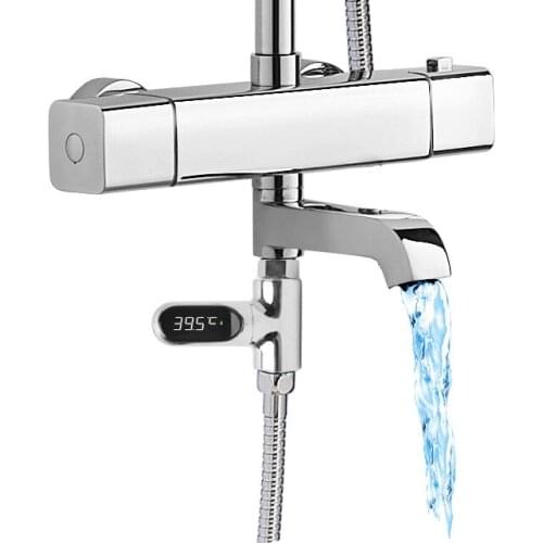 Bathing, bathing, baby water temperature counting display, shower electronic temperature, no power consumption