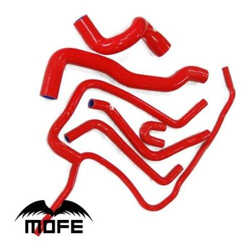 MOFE 3Ply Silicone Radiator Heater Hose Fit For Saab 9-3 2.0T 1998~2002