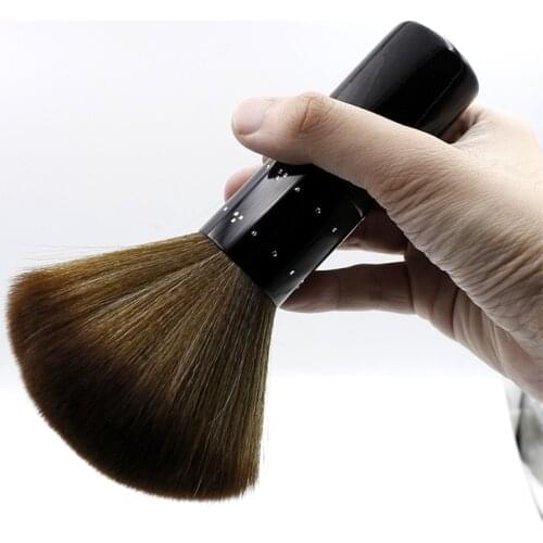 Soft Beard Neck Face Duster Brush Barber Hair Cleaning Hair Brush Salon Hair Cutting Hairdressing Styling Tool Barber Brush