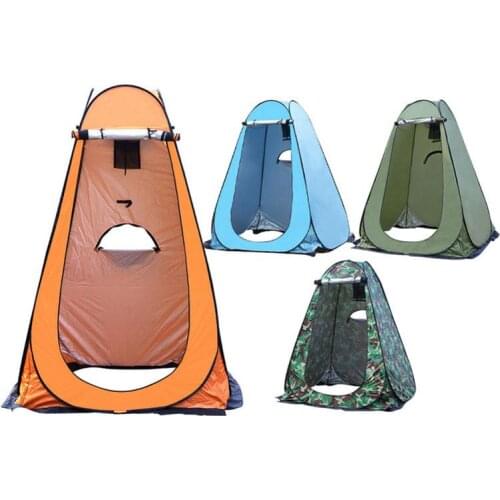Portable Pop Up Tent Changing Room Privacy Tent Instant Portable Outdoor Shower Tent Camp Toilet Rain Shelter Camping Tools