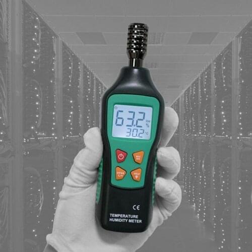 Handheld Digital Thermometer Hygrometer LCD Display Temperature Humidity Meter