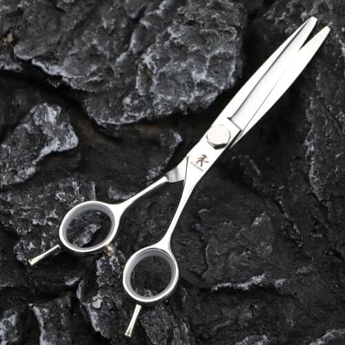 FnLune 6.0 Japan Steel Professional Hair Salon Scissors Cut Barber Accessories Haircut Thinning Shear Hairdressing Tool Scissors