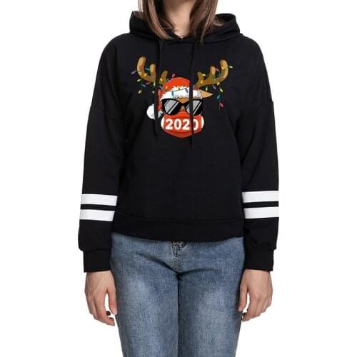 Christmas Hoodies Kids Adult Sweatshirts Men Women Funny Hoodies Autumn Long Sleeve Warm Hoodie Hip Hop Santa Claus Hoodies