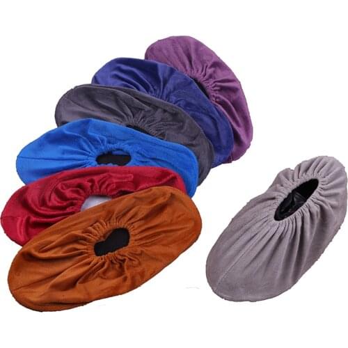 YEAMOLLY Breathable Anti-Slip Household Washable Reuse Shoe Covers Color Carpet Outdoor Clean Overshoe Travel Shoe Covers Adult