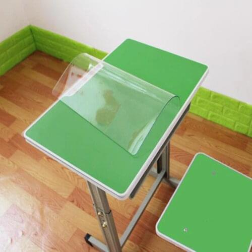 New Pvc Pad Protection Desk Student Table Table Mat Table Mats Transparent Glass Table Cloth Home Protection Plastic Placemat