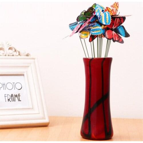 10pcs 3D Stereo Pvc Simulation Butterfly Outdoor Garden Decoration Creative Gardening Layout Simulation Plug-in Home Decoration