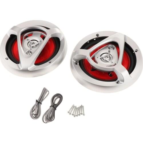 6 Inch Car Audio Speakers 3-Way 220 Watts Coaxial Car Stereo Tweeters