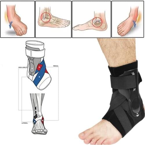 Ankle Support Brace Elastic Compression Sleeve Sport Relief Pain Foot Stabilizer Support Sports