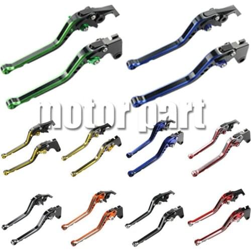 For 2006-2016 Yamaha fz1 fz6 Fazer FZ8 FZ6R XJ6 MT-07 MT-09 MT09 Mixed-color Adjustable CNC Motorcycle Long Brake Clutch Levers