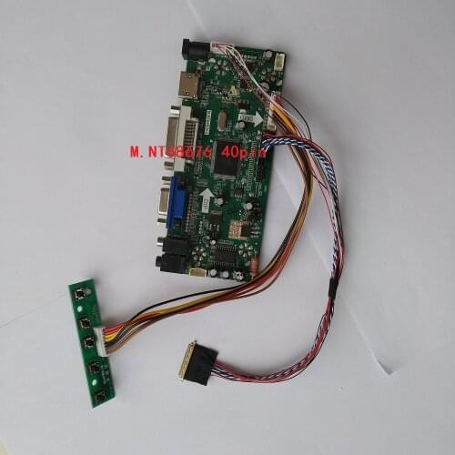 For LP156WH4(TL)(D1)/LP156WH4(TL)(D2) 1366X768 Screen M.NT68676 HDMI DVI VGA LED LCD Controller driver board DIY