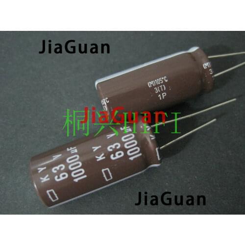 10pcs NEW CHEMI-CON NIPPON KY 63V1000UF 16x35.5MM electrolytic Capacitor 1000UF 63V NCC ky 1000uf 63v
