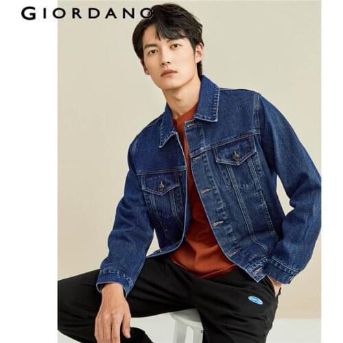 Мужские джинсовые куртки Giordano China At AliExpress