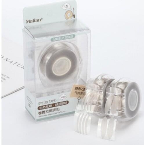 Hot Invisible Double Eyelid Stickers Lace Mesh Pattern 300 Pieces Beauty Makeup Tools E384