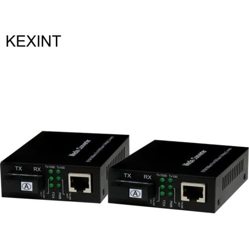 KEXINT Fiber Optical Ethernet Media Converter 1 Port Media Online Converter Manufacturer