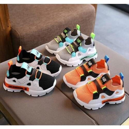 Fashion Kids Sneakers Childrens Sports Shoes New 2020 Spring Boys Girls Mesh Shoes Baby Toddler Casual Shoes Girls sneakers