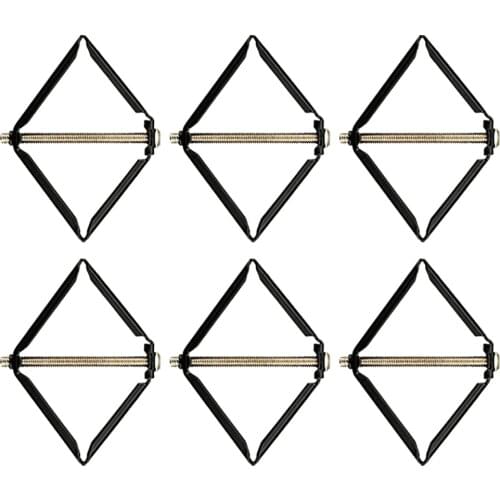 6 Pcs Wall Switch Socket Cassette Repairer 86mm Bottom Box Screw Fixing For Switch Box Fixing Support Rod Electrical Accessories